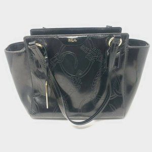 Ralph Lauren Winford Patent Leather Equestrian